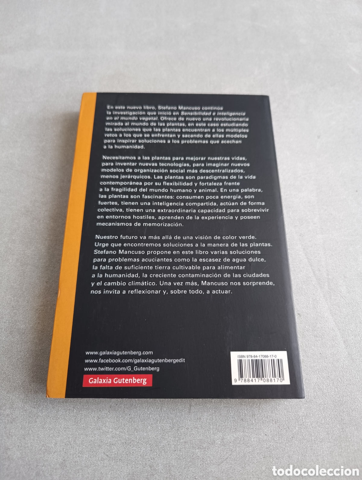 Libros de segunda mano: El futuro es vegetal. Stefano Mancuso. - Foto 3