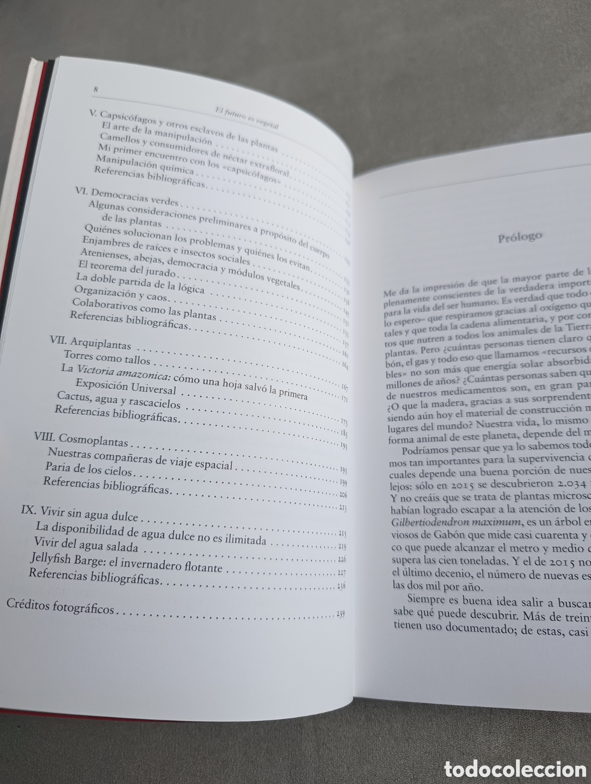 Libros de segunda mano: El futuro es vegetal. Stefano Mancuso. - Foto 6