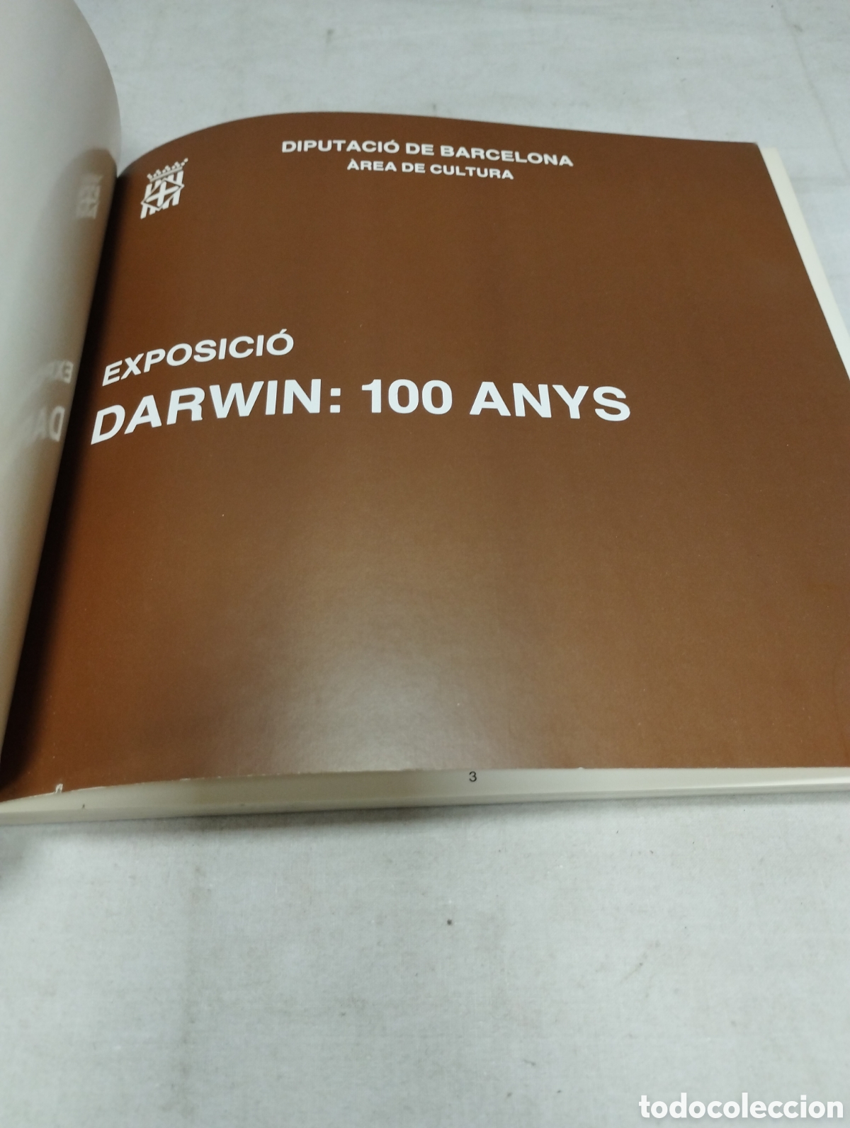 Libros de segunda mano: Darwin: 100 anys. Diputaci&oacute; de Barcelona, 1982 - Foto 2