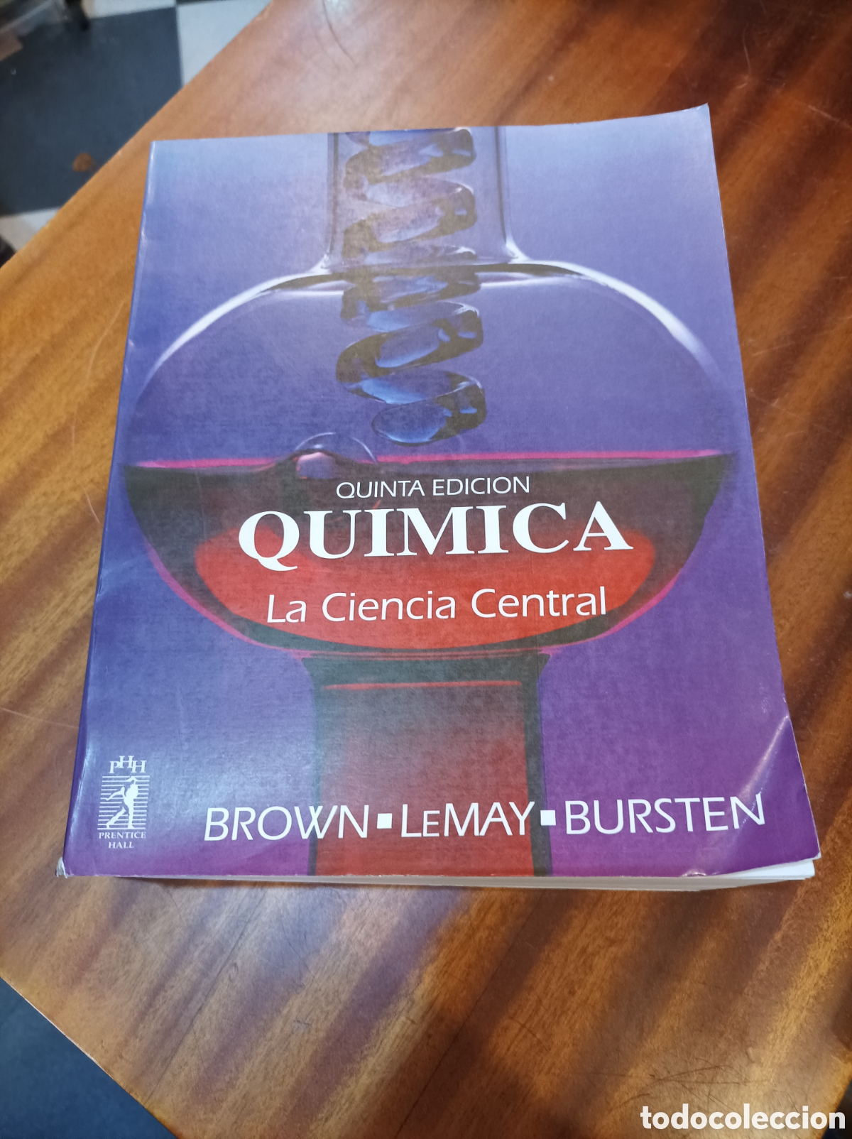 Libros de segunda mano de ciencias: QU&Iacute;MICA LA CIENCIA CENTRAL.BROWN-LEMAY- BURSTEN 5 EDICI&Oacute;N - Foto 1