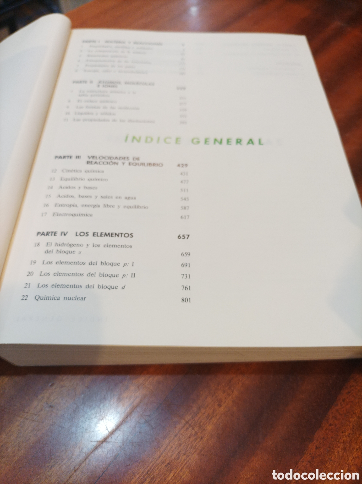 Libros de segunda mano de ciencias: QU&Iacute;MICA GENERAL.ATKINS.EDICIONES OMEGA 1991 - Foto 2