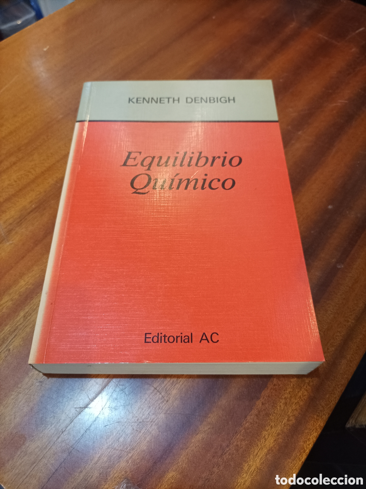 Libri di seconda mano: EQUILIBRIO QU&Iacute;MICO. KENNET DENBIGH . EDITORIAL AC.1985