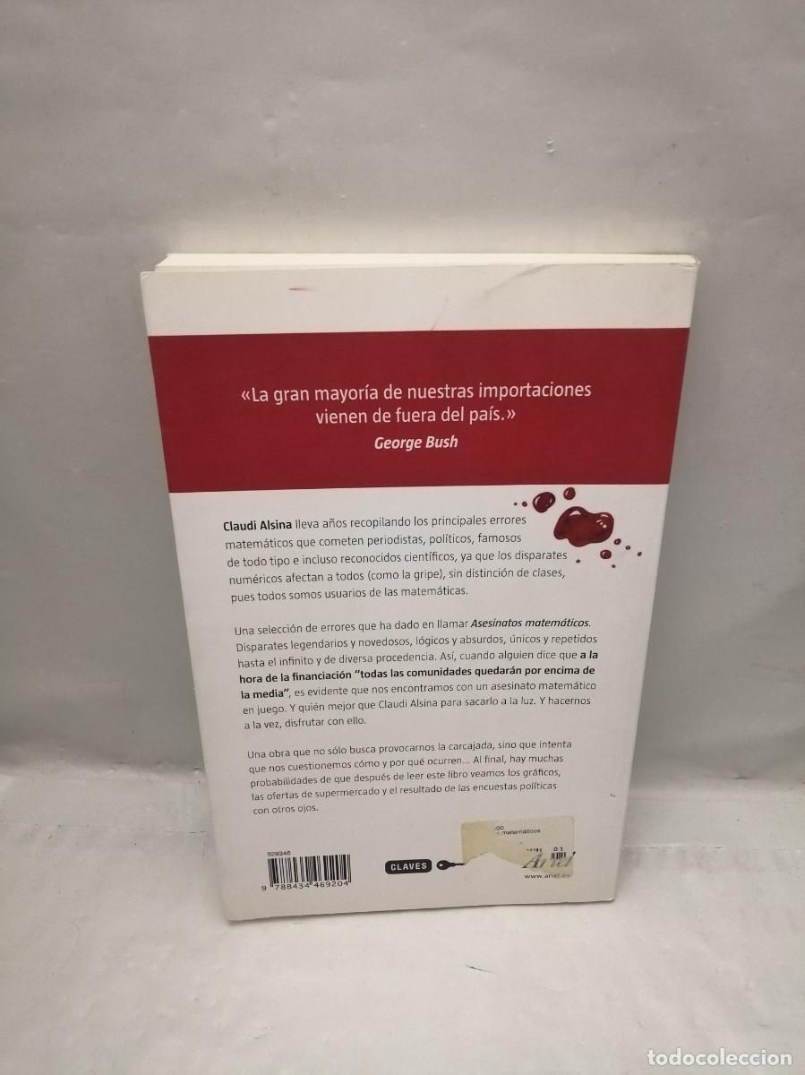 Libros de segunda mano de ciencias: Asesinatos matem&aacute;ticos - Foto 2