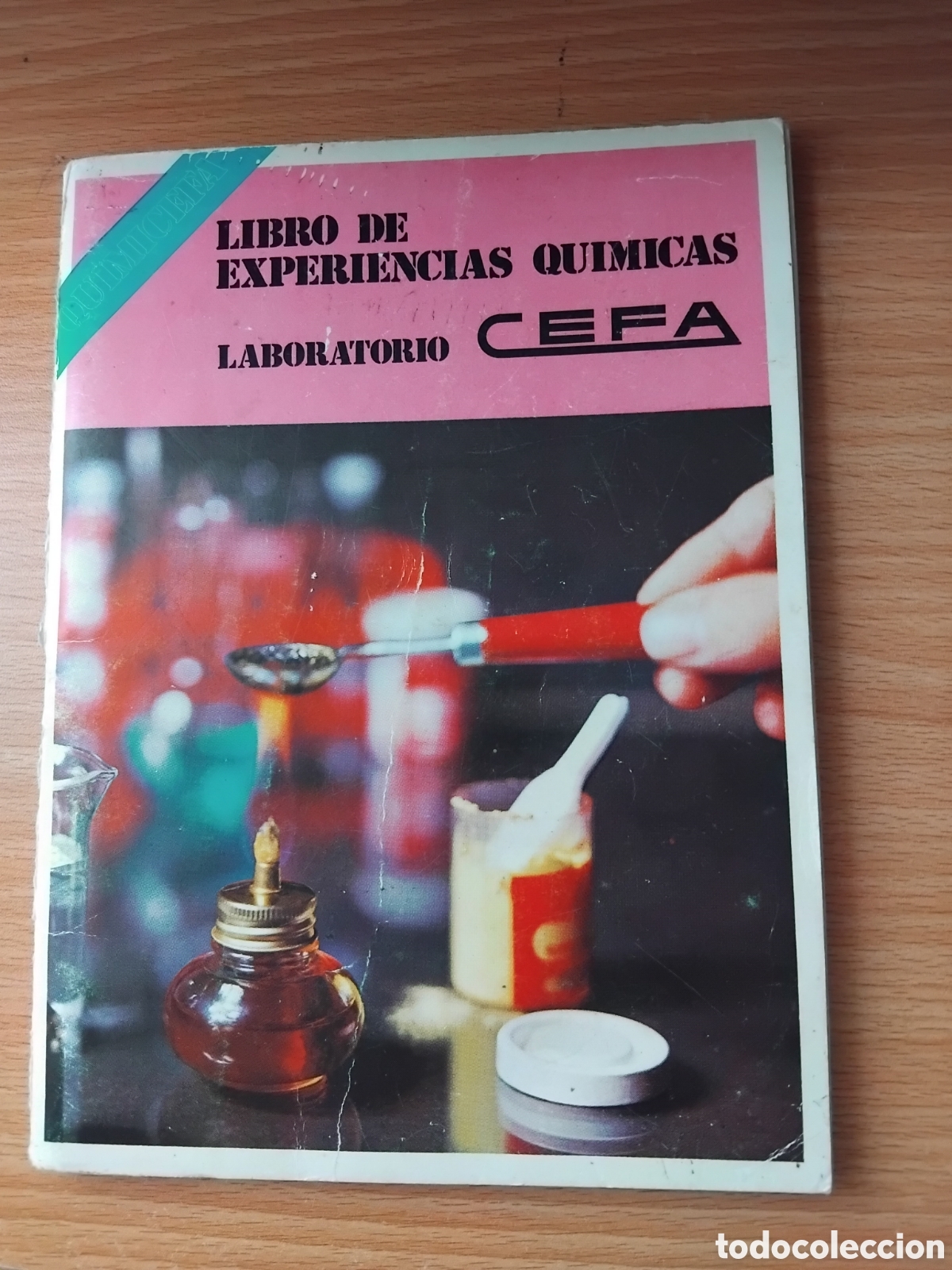 Libros de segunda mano de ciencias: Libro de experiencias qu&iacute;micas;Laboratorio CEFA;1972 - Foto 1
