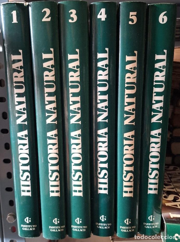 Libros de segunda mano: HISTORIA NATURAL. 6 TOMOS. - - Foto 1