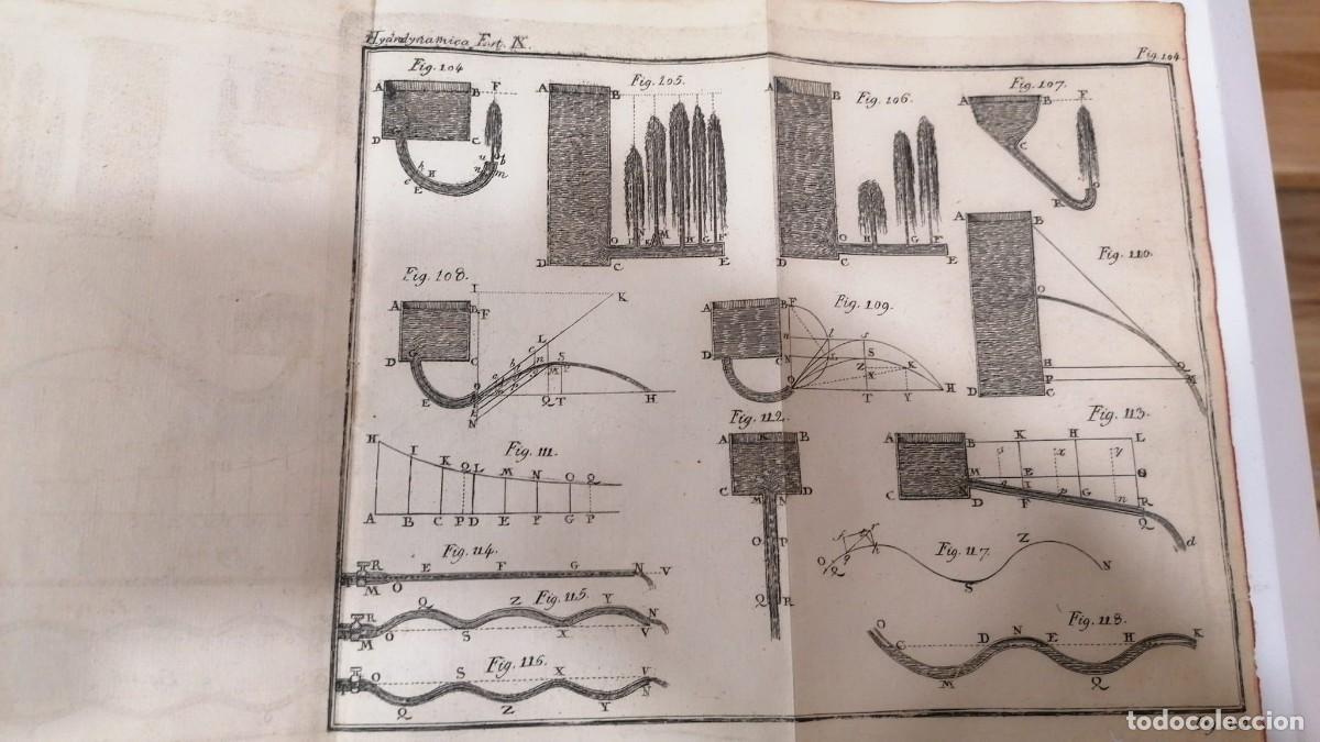 Libros de segunda mano de ciencias: Tratado de Hydrodynamica M. Bossut 1775 - Foto 12