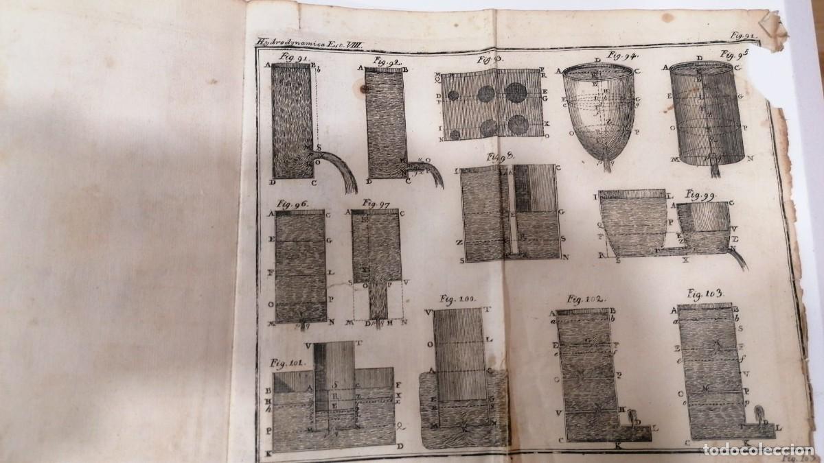 Libros de segunda mano de ciencias: Tratado de Hydrodynamica M. Bossut 1775 - Foto 13