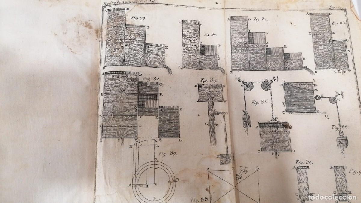 Libros de segunda mano de ciencias: Tratado de Hydrodynamica M. Bossut 1775 - Foto 14
