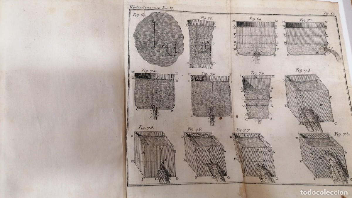Libros de segunda mano de ciencias: Tratado de Hydrodynamica M. Bossut 1775 - Foto 15