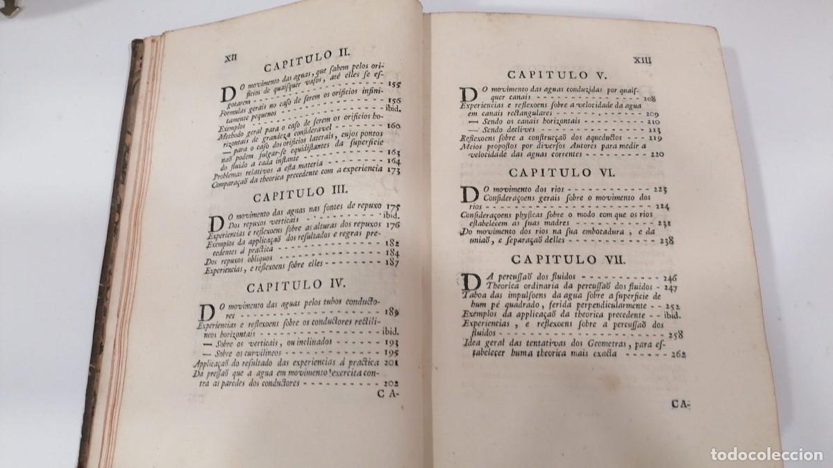 Libros de segunda mano de ciencias: Tratado de Hydrodynamica M. Bossut 1775 - Foto 21