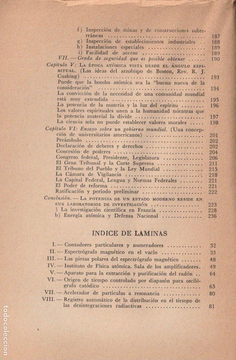 Libros de segunda mano de ciencias: El poder del &aacute;tomo...control de la energ&iacute;a at&oacute;mica .../ Jean Thibaud - Foto 6
