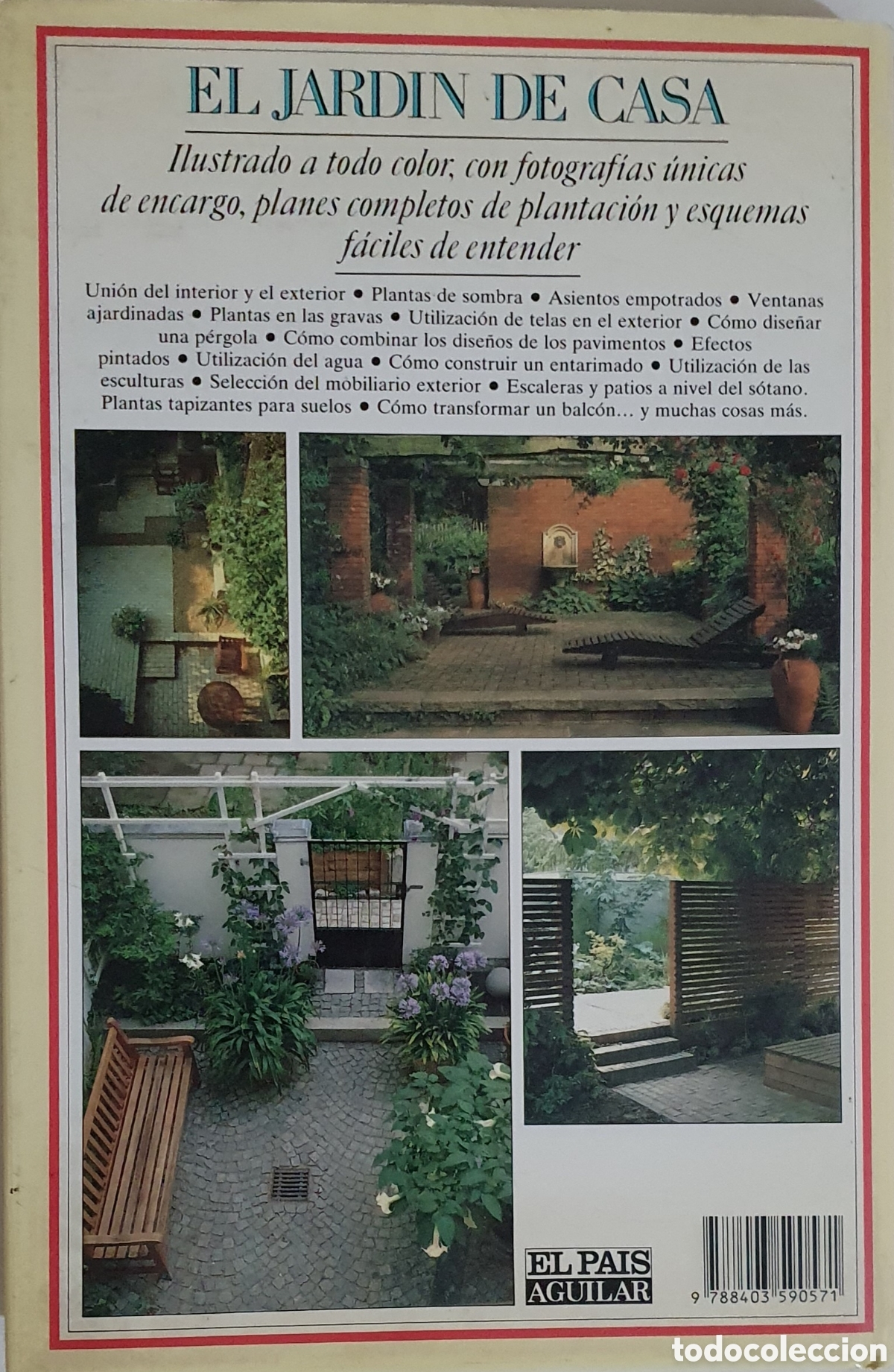 Libros de segunda mano: El jard&iacute;n de casa de John Brookes libro. - Foto 2