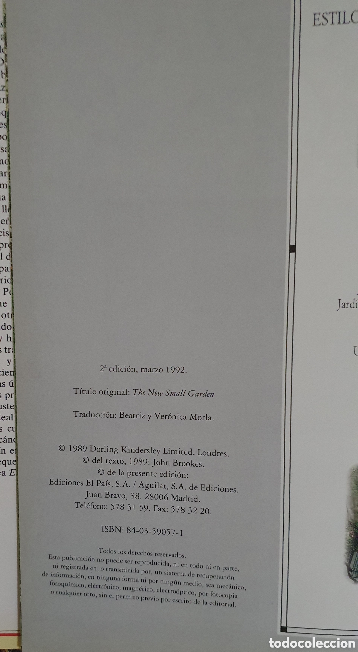 Libros de segunda mano: El jard&iacute;n de casa de John Brookes libro. - Foto 3