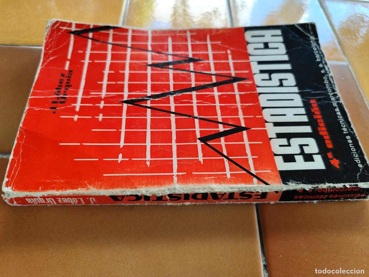Libros de segunda mano de ciencias: ESTADISTICA 4&ordm;EDICION / / ZUX32 / MARCOMBO - Foto 1