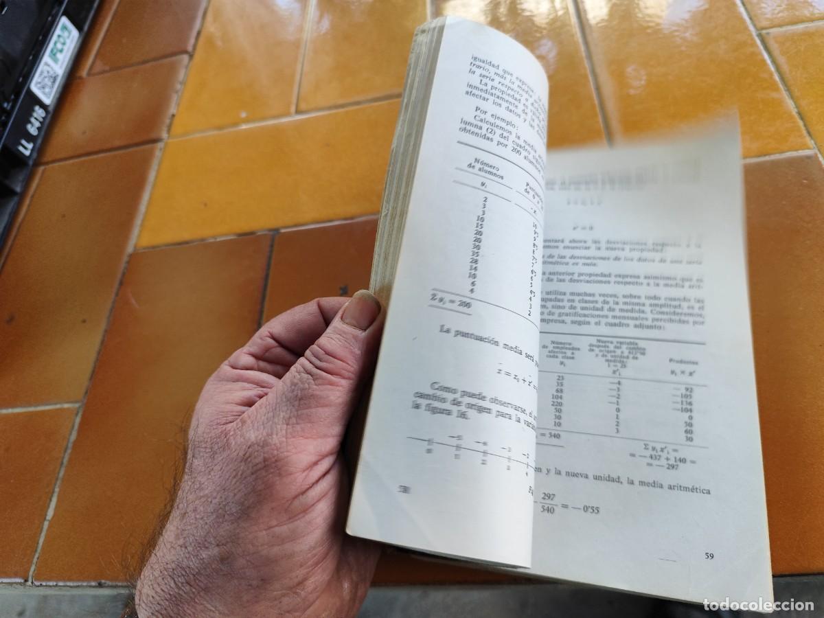 Libros de segunda mano de ciencias: ESTADISTICA 4&ordm;EDICION / / ZUX32 / MARCOMBO - Foto 6