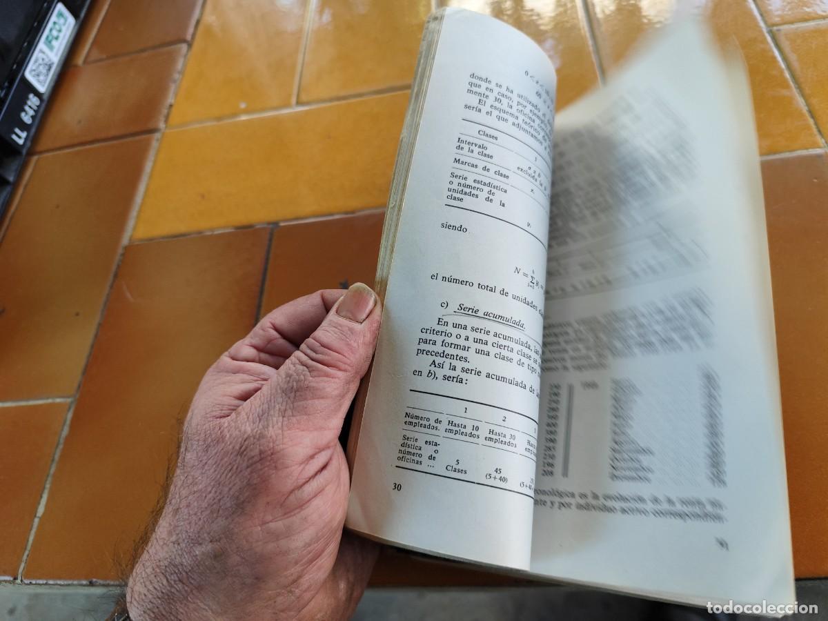Libros de segunda mano de ciencias: ESTADISTICA 4&ordm;EDICION / / ZUX32 / MARCOMBO - Foto 7