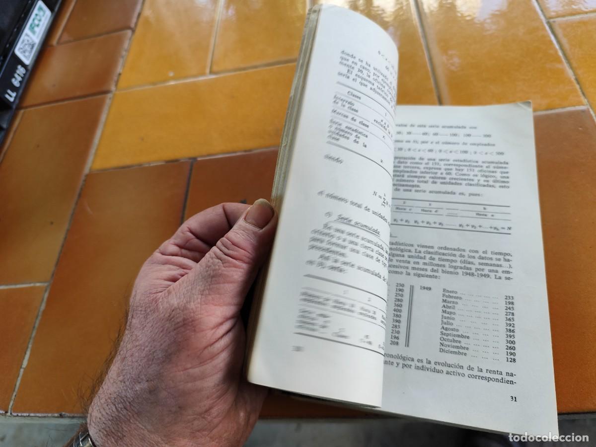 Libros de segunda mano de ciencias: ESTADISTICA 4&ordm;EDICION / / ZUX32 / MARCOMBO - Foto 8