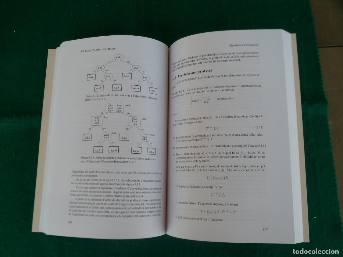 Libros de segunda mano de ciencias: INTRODUCCI&Oacute; A LAN&Agrave;LISI I DISSENY DALGORISMES - Foto 4