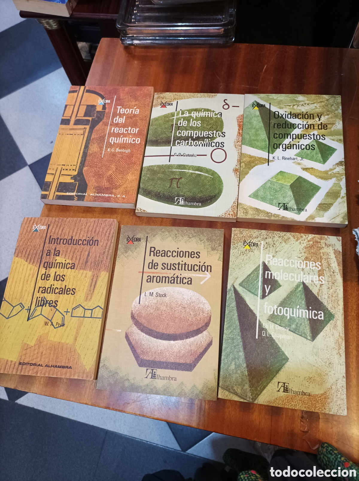 Libri di seconda mano: 6 LIBROS QU&Iacute;MICA CIENCIA Y T&Eacute;CNICA.EXENDRA . EDITORIAL ALHAMBRA DE