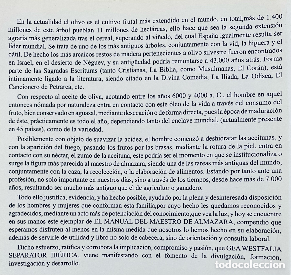 Libros de segunda mano: El manual del maestro de almazara . - Foto 2
