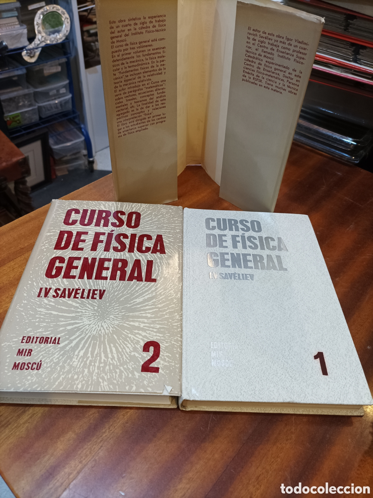 Libri di seconda mano: CURSO DE F&Iacute;SICA GENERAL2TOMOS.I.V. SAVELIEV.EDITORIAL MIR .MOSCU 1982