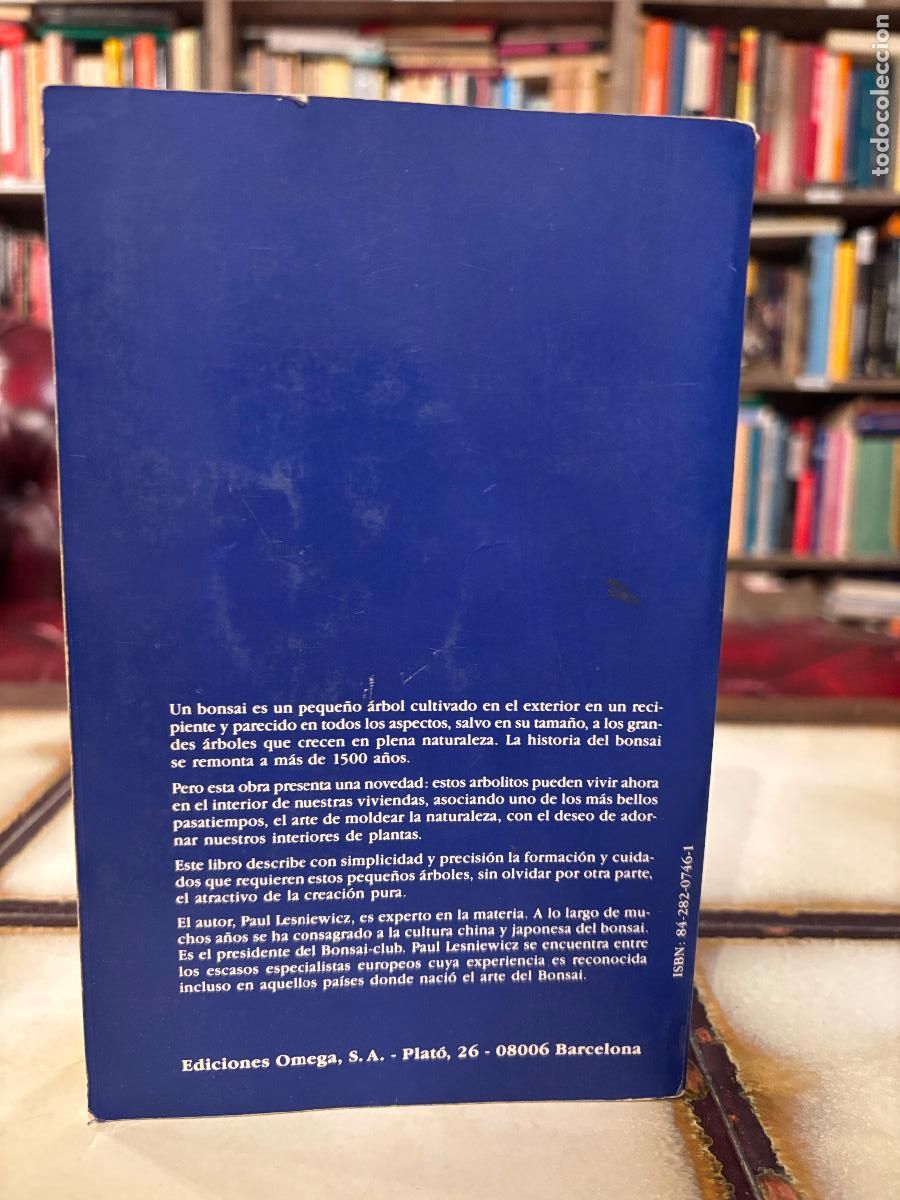 Libros de segunda mano: Bonsai de interior. Paul Lesniewicz. PEDIDO M&Iacute;NIMO 5&euro; - Foto 2