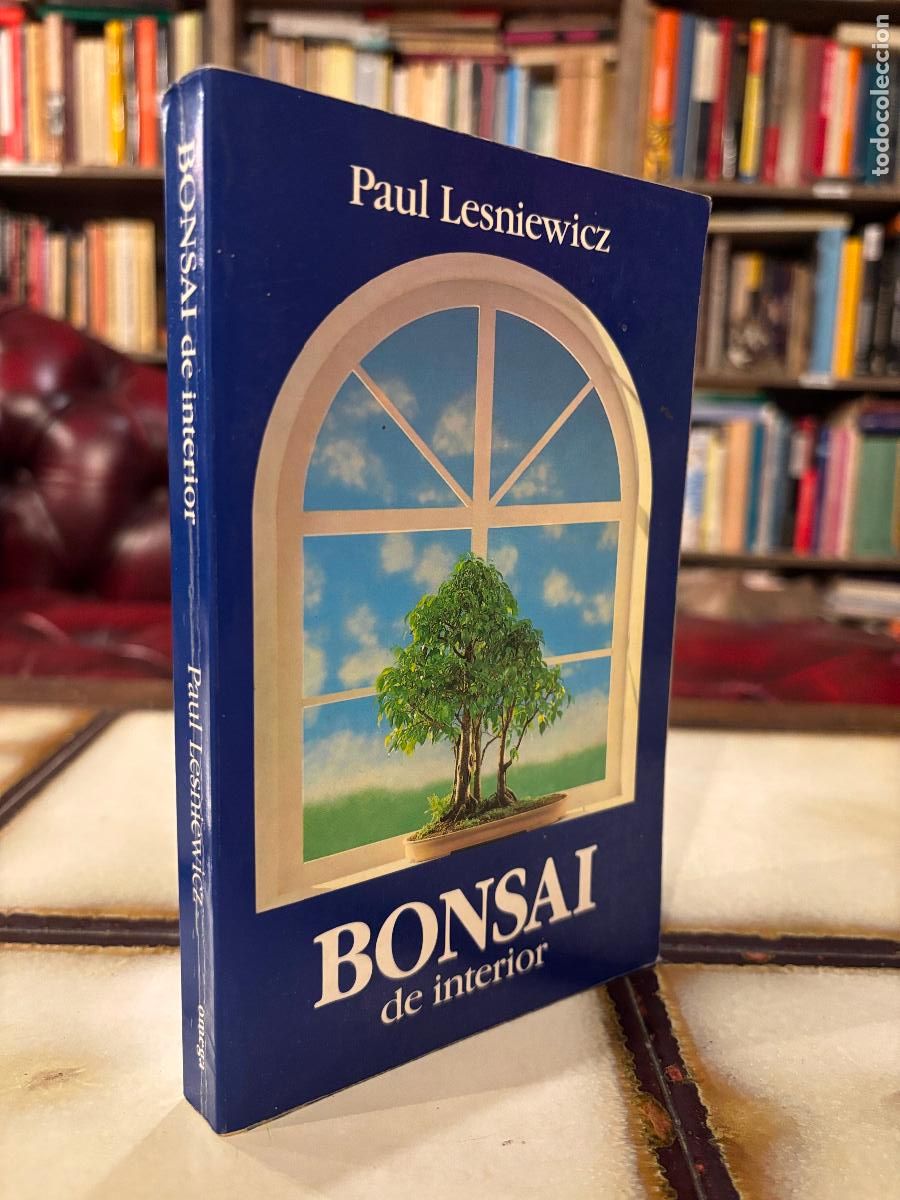 Libros de segunda mano: Bonsai de interior. Paul Lesniewicz. PEDIDO M&Iacute;NIMO 5&euro; - Foto 1