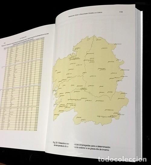 Libros de segunda mano: GALICIA. SEVERIDADE SOLAR E SEVERIDADE CLIMATICA. MANUEL VAZQUEZ. CLIMA. UNIV. DE VIGO. - Foto 5