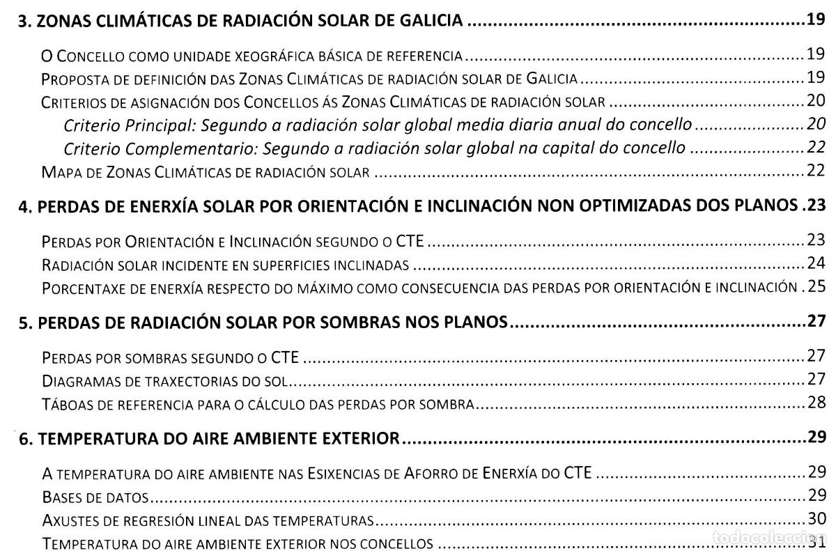 Libros de segunda mano: GALICIA. SEVERIDADE SOLAR E SEVERIDADE CLIMATICA. MANUEL VAZQUEZ. CLIMA. UNIV. DE VIGO. - Foto 8