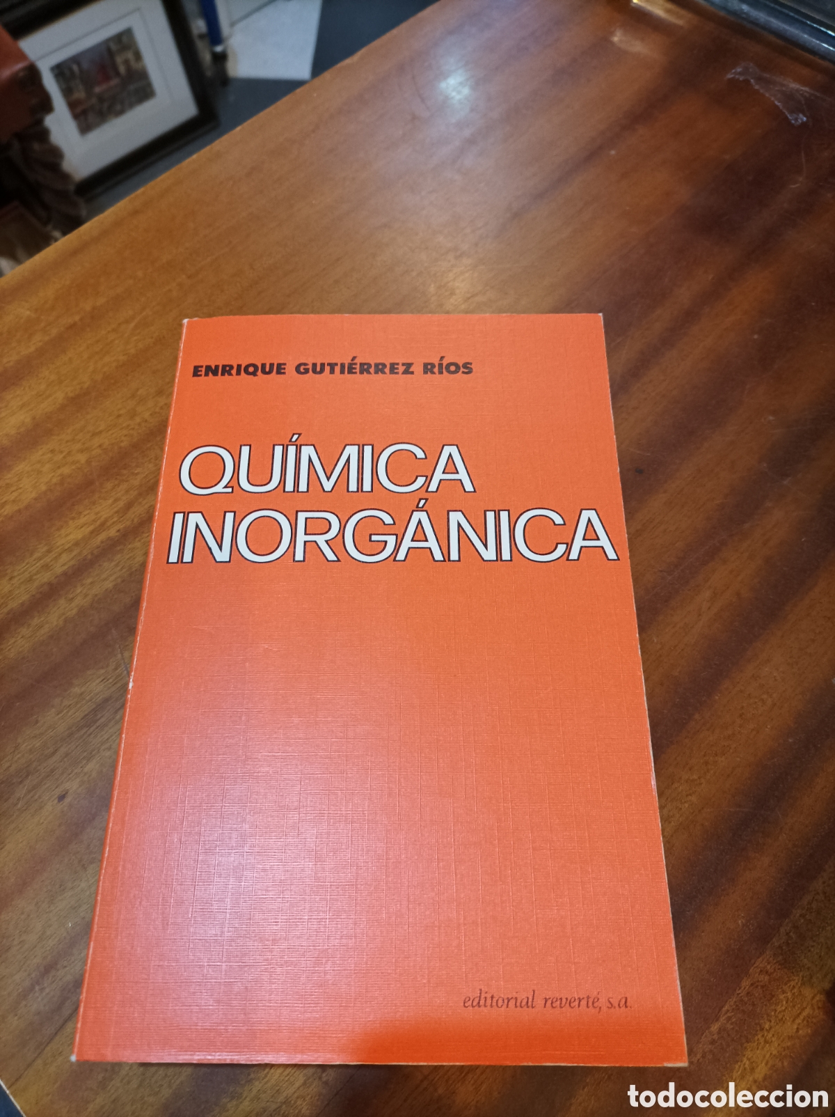 Gebrauchte B&uuml;cher der Wissenschaften: QU&Iacute;MICA INORG&Aacute;NICA. ENRIQUE GUTI&Eacute;RREZ R&Iacute;OS.EDITORIAL REVERTE SA 2EDICION 1984