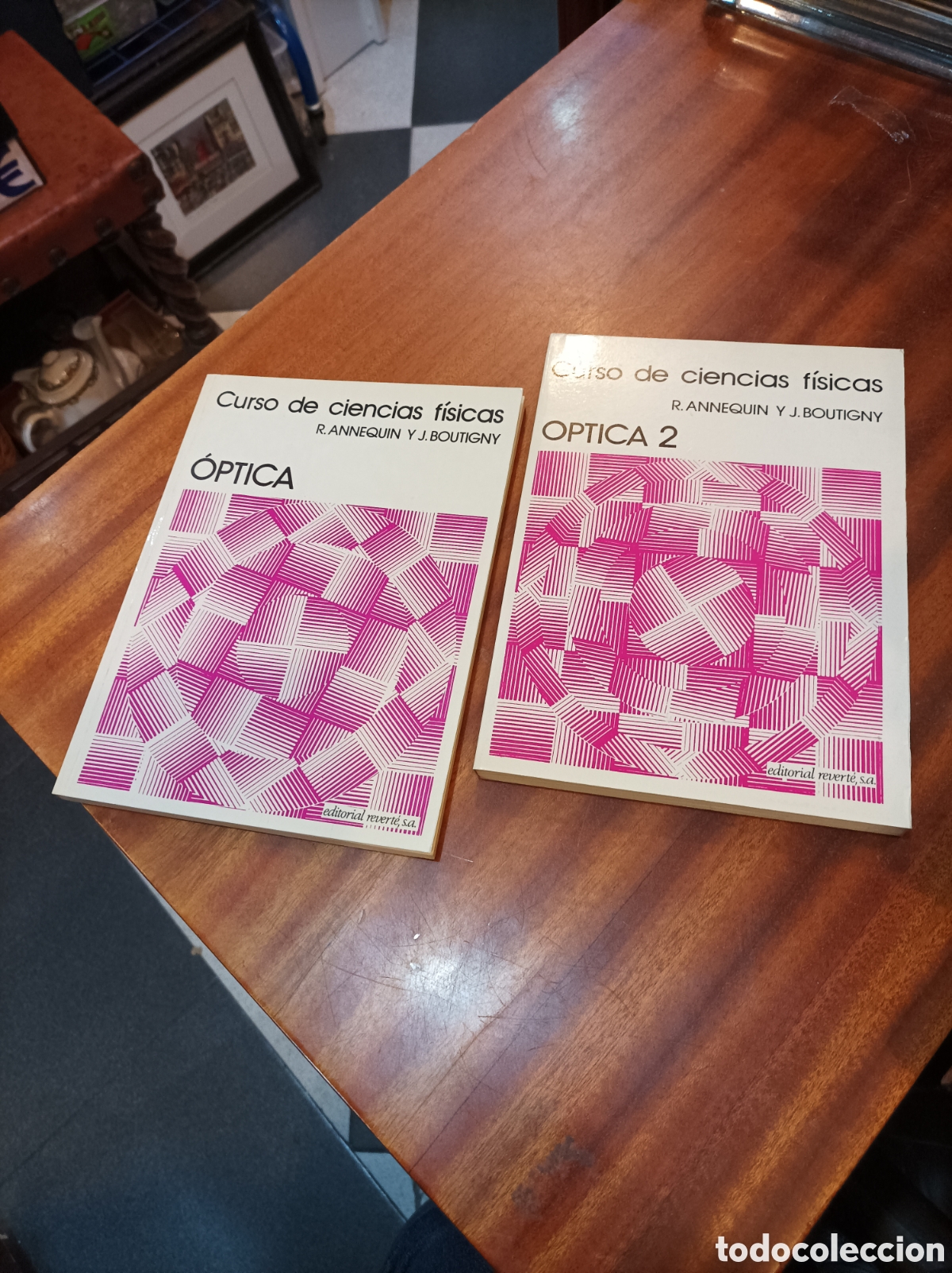 Gebrauchte B&uuml;cher der Wissenschaften: &Oacute;PTICA.CURSO DE CIENCIAS F&Iacute;SICAS.2VOLUMENES.R.ANNEQUIN/J.BOUTIGNY.1973