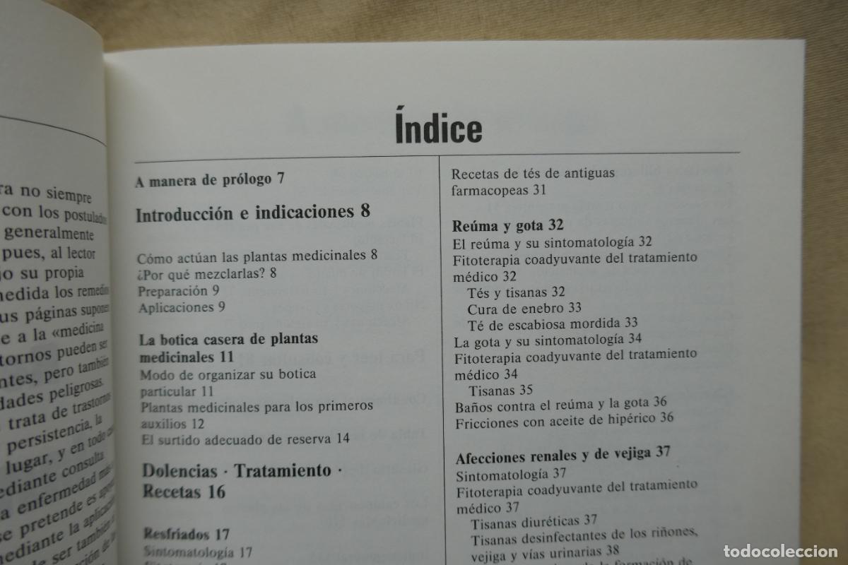 Libros de segunda mano: Recetario pr&aacute;ctico de plantas medicinales - PAHLOW, MANNFRIED - Foto 6