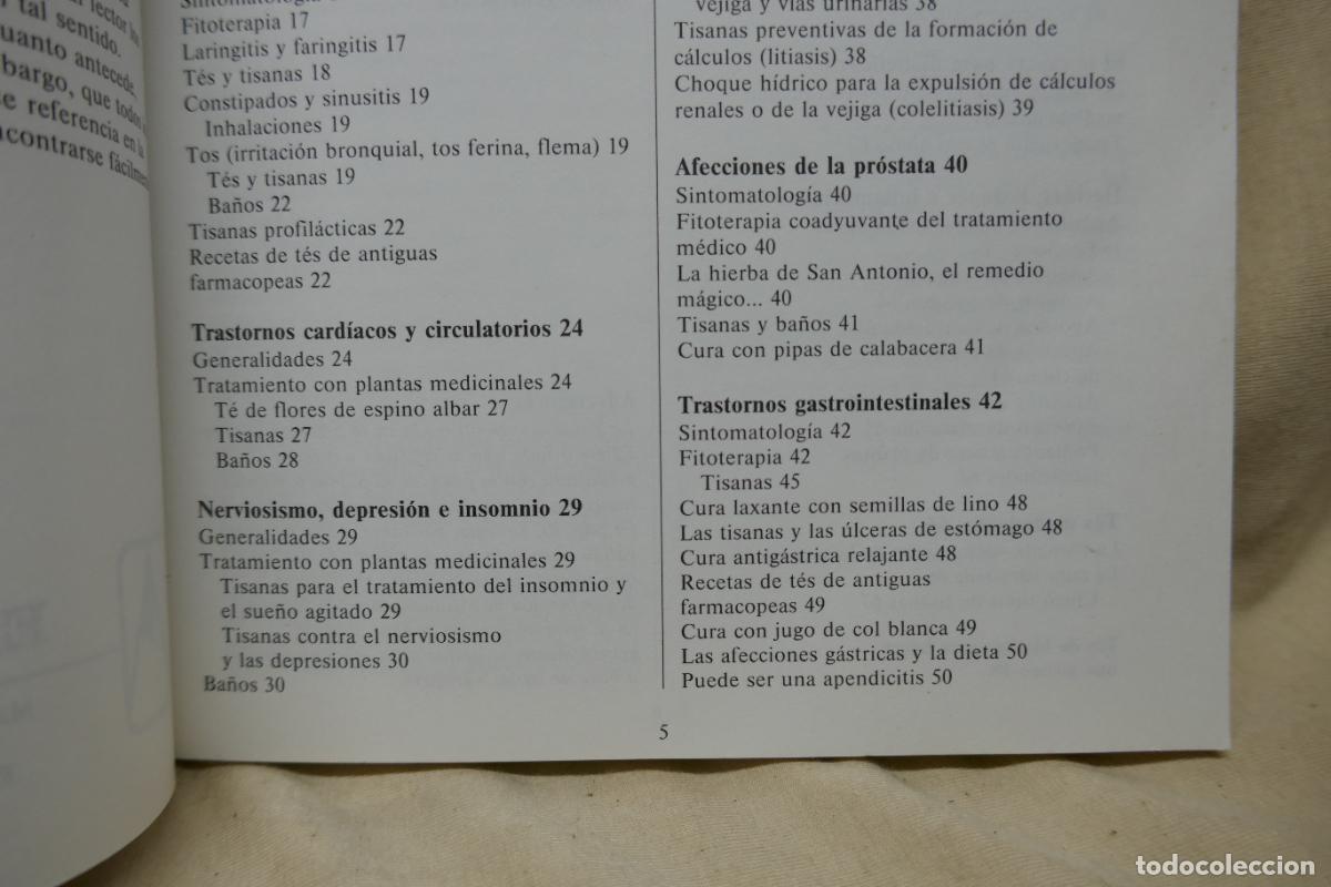 Libros de segunda mano: Recetario pr&aacute;ctico de plantas medicinales - PAHLOW, MANNFRIED - Foto 8