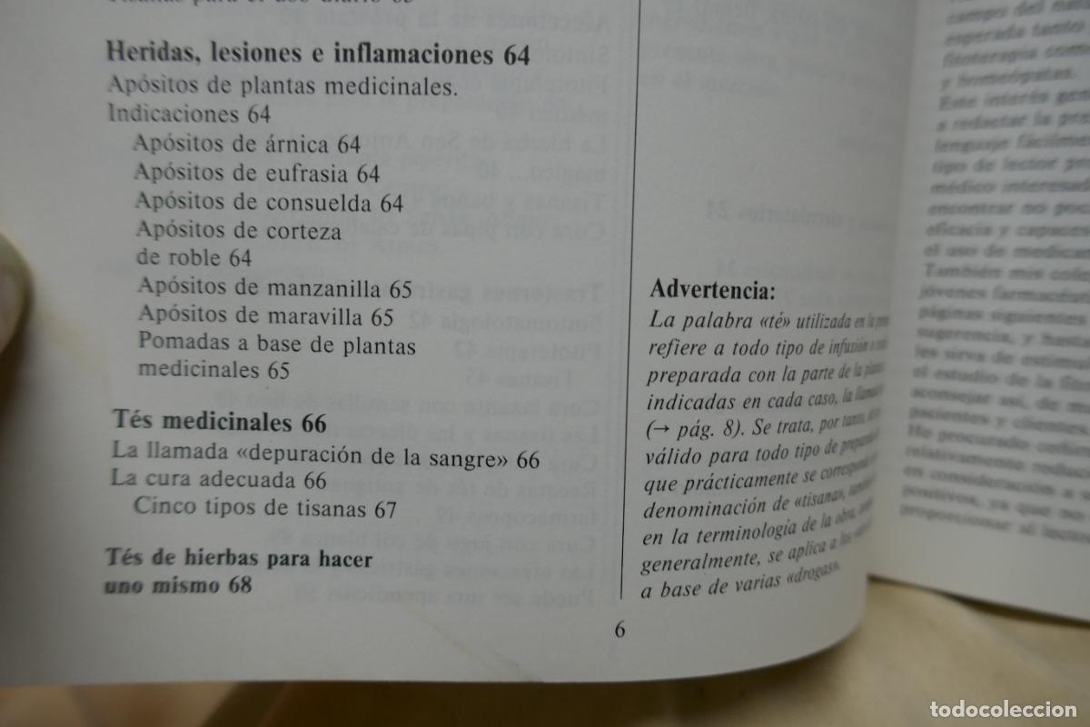 Libros de segunda mano: Recetario pr&aacute;ctico de plantas medicinales - PAHLOW, MANNFRIED - Foto 11
