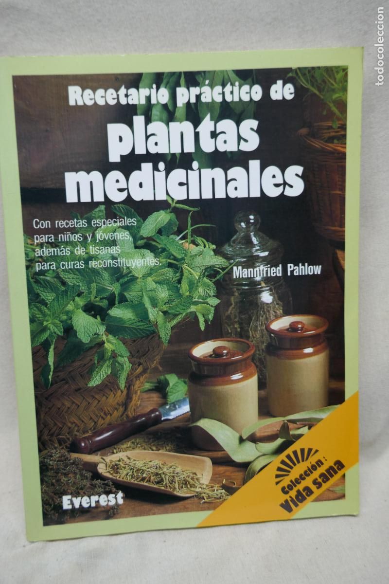 Libros de segunda mano: Recetario pr&aacute;ctico de plantas medicinales - PAHLOW, MANNFRIED - Foto 1