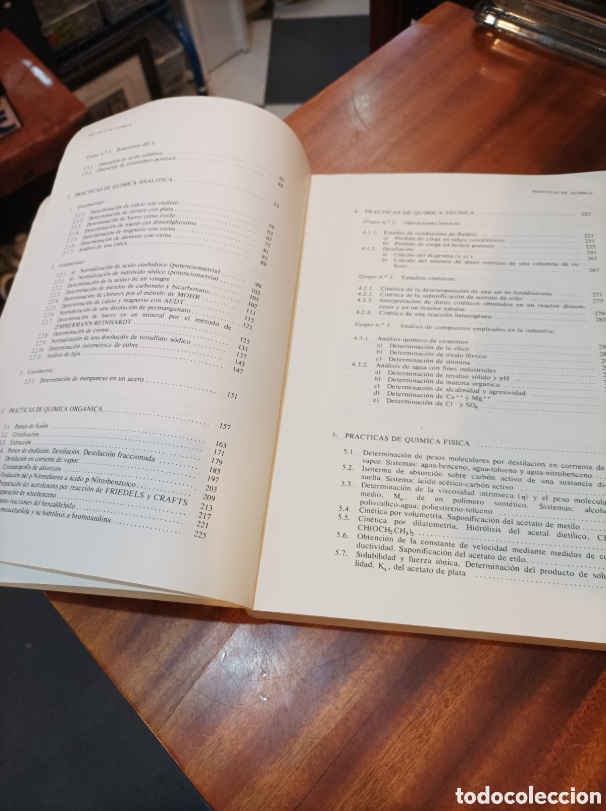 Libros de segunda mano de ciencias: PR&Aacute;CTICAS DE QU&Iacute;MICA DEL PRIMER CICLO .UNED - Foto 4