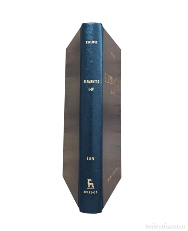 Libros de segunda mano de ciencias: Euclides.- ELEMENTOS (Gredos, 1991) - Foto 2