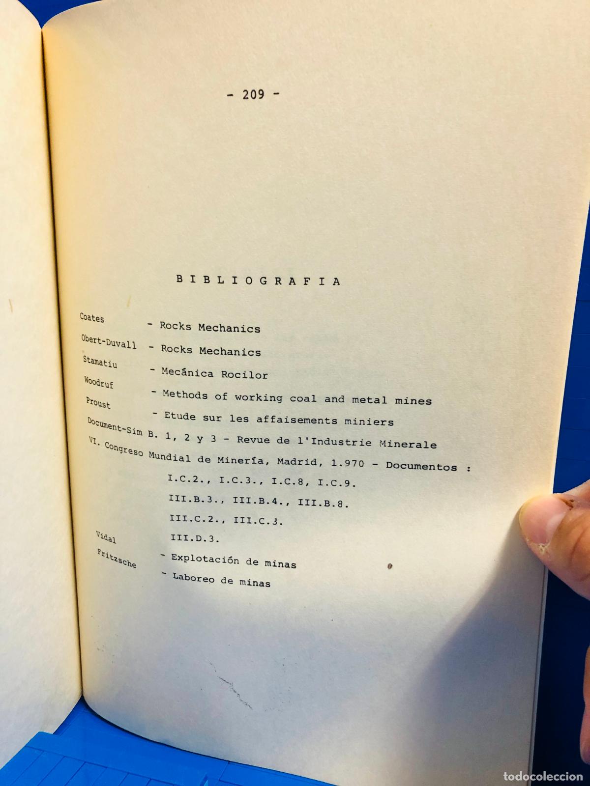 Libros de segunda mano: CURSO DE LABOREO DE MINAS &ndash; LUIS DE LA CUADRA &ndash; 1970 - Foto 4