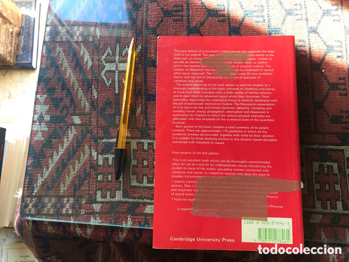 Libros de segunda mano de ciencias: Vibrations and waves in Physics. Iain G. Main - Foto 3