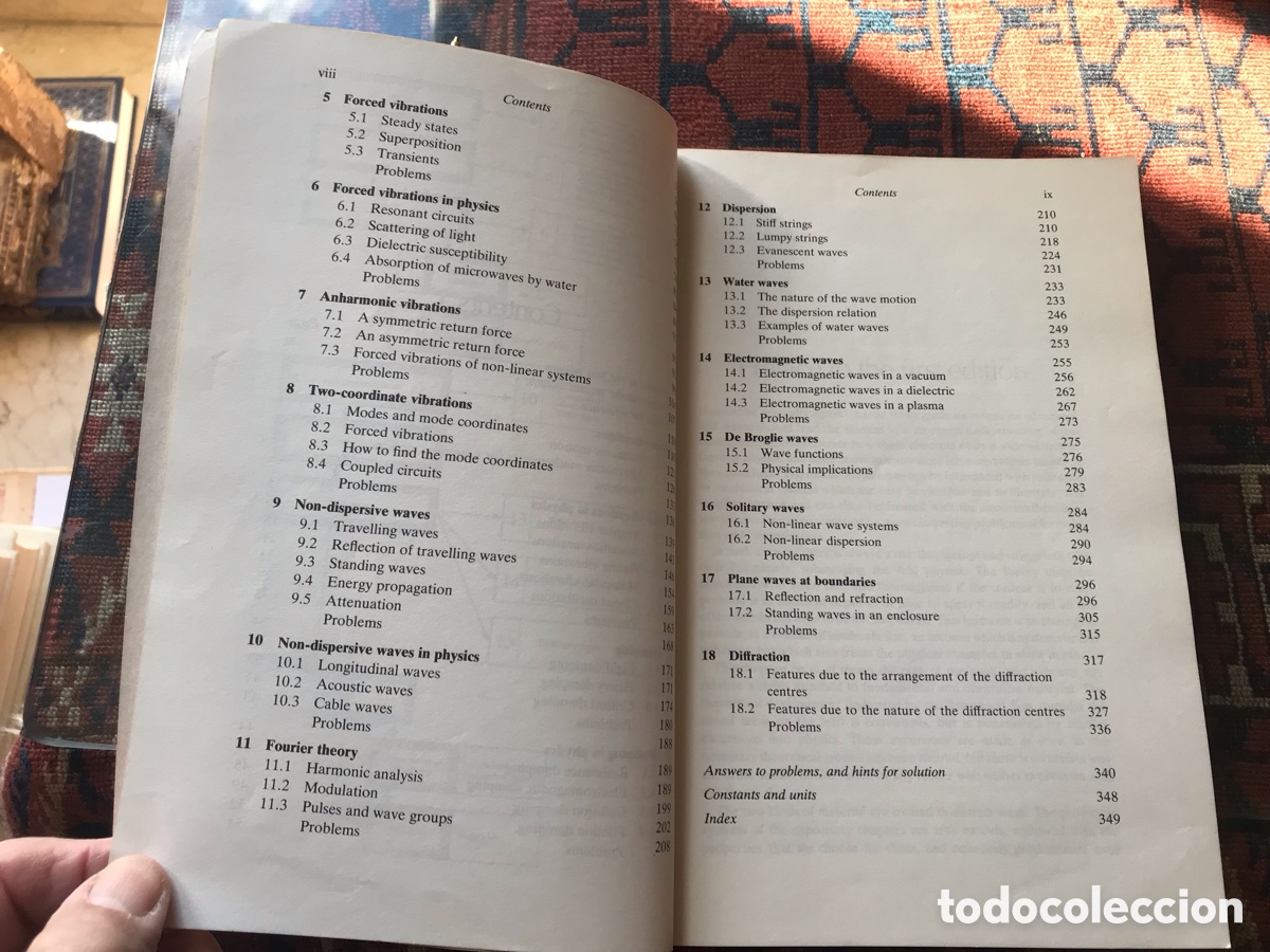 Libros de segunda mano de ciencias: Vibrations and waves in Physics. Iain G. Main - Foto 6