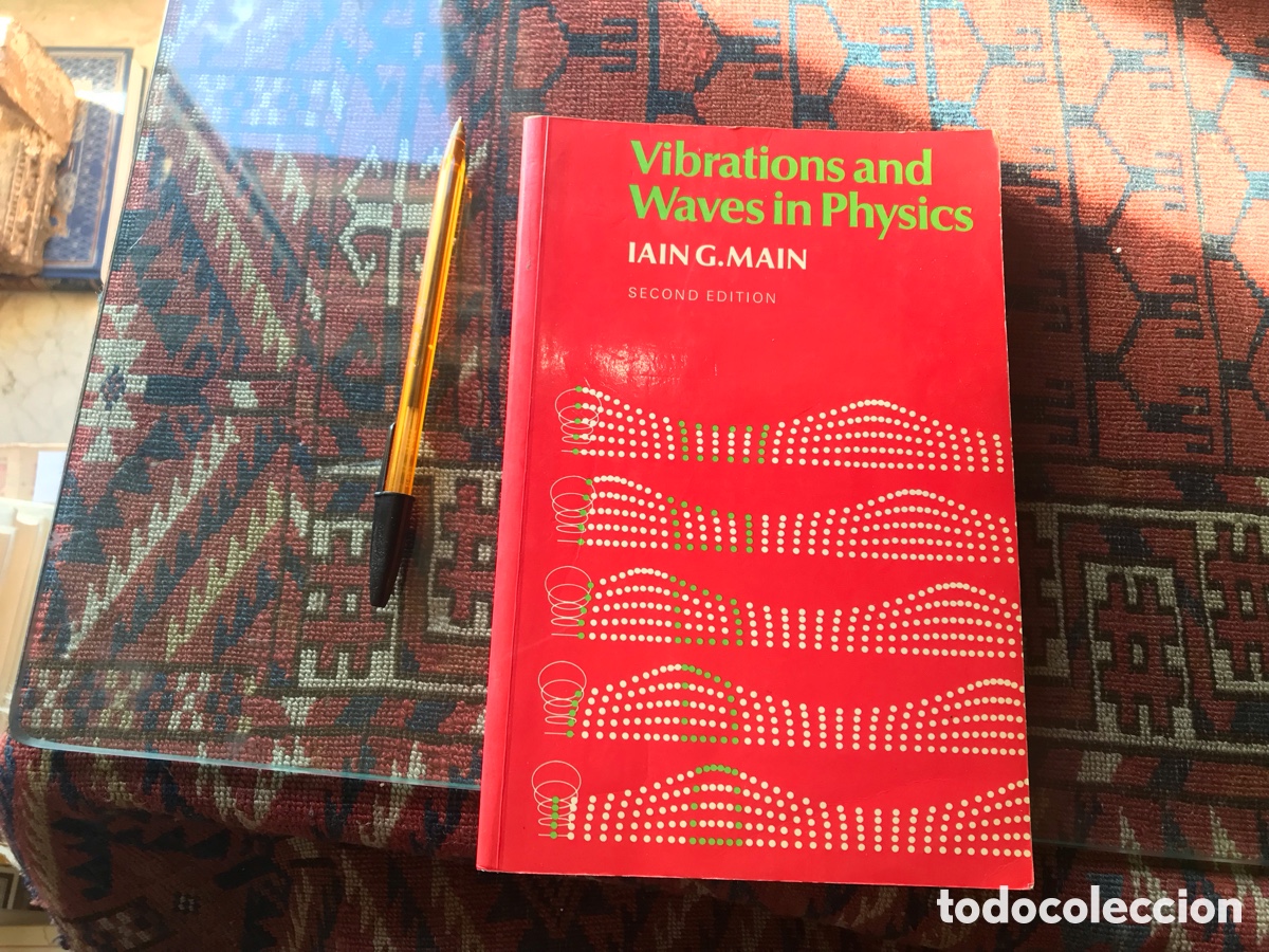 Libros de segunda mano de ciencias: Vibrations and waves in Physics. Iain G. Main - Foto 1