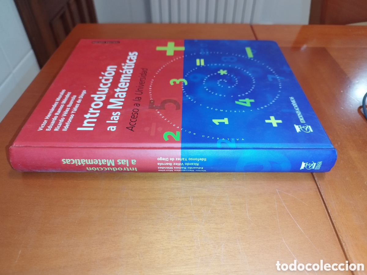 Libros de segunda mano de ciencias: INTRODUCCION A LAS MATEMATICAS. ACCESO A LA UNIVERSIDAD. ED, ACADEMICAS, 2005. - Foto 2