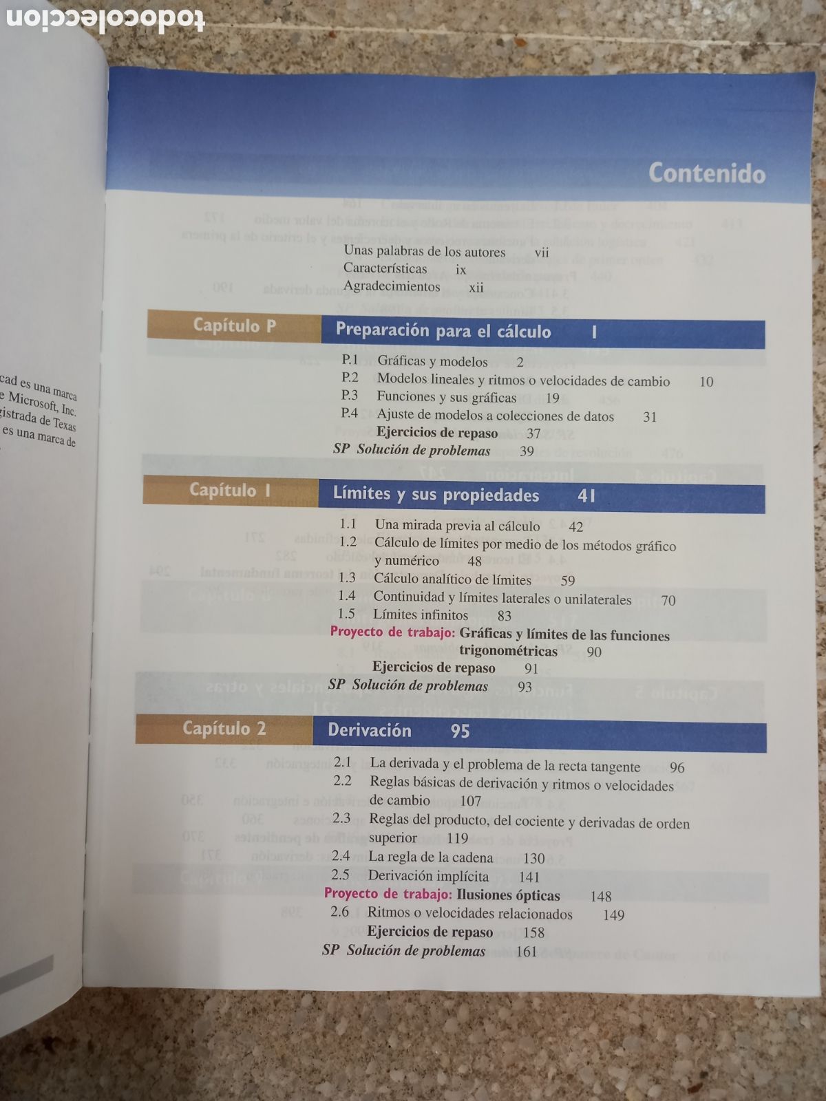 Libros de segunda mano de ciencias: C&aacute;lculo I. Larson. Octava ed. Mc Graw Hill. 2006 - Foto 4
