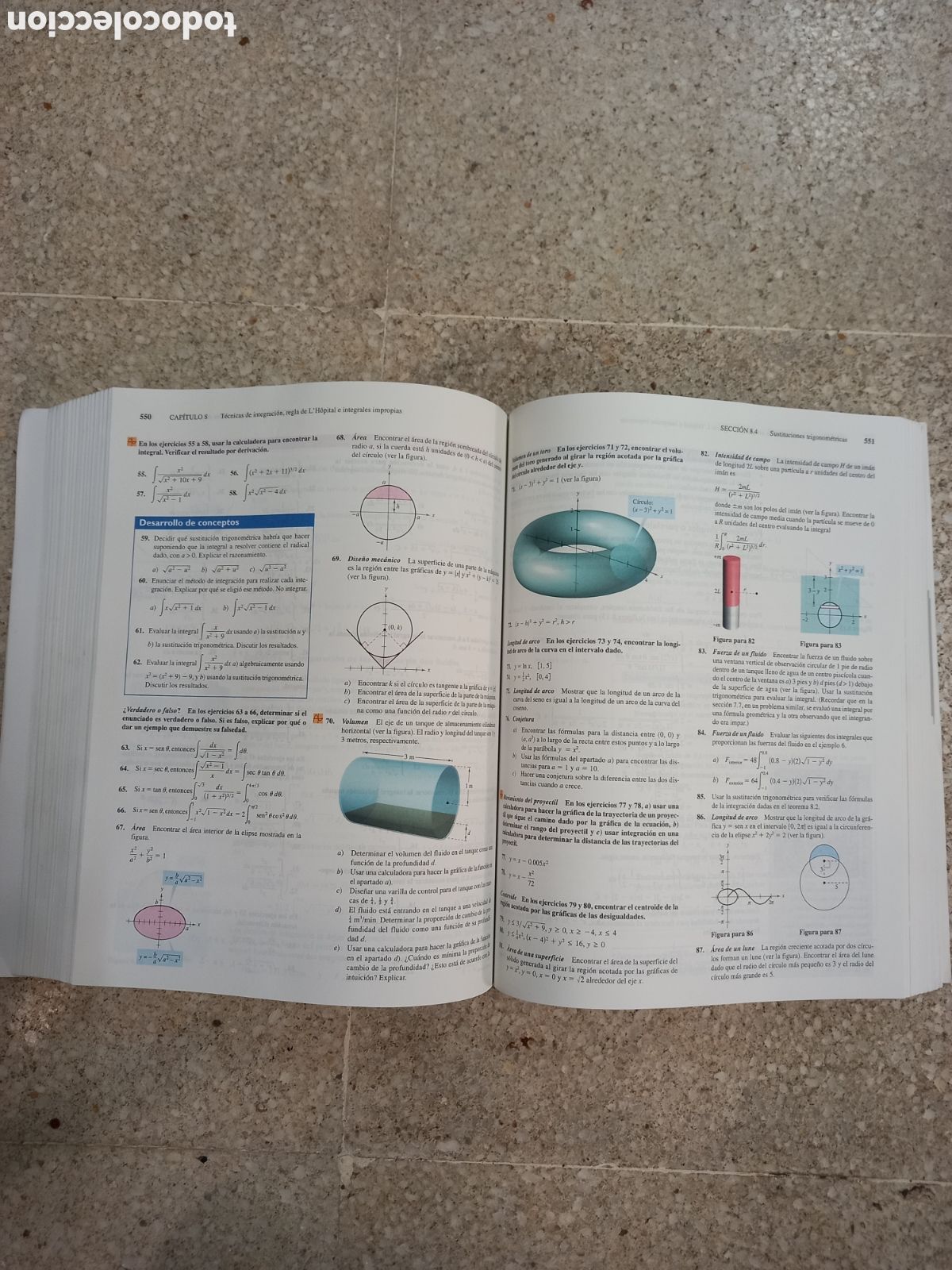 Libros de segunda mano de ciencias: C&aacute;lculo I. Larson. Octava ed. Mc Graw Hill. 2006 - Foto 10