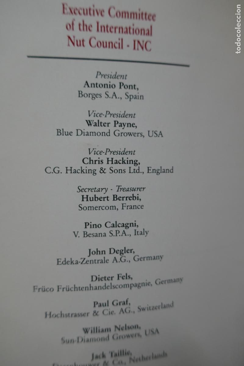 Libros de segunda mano: THE INTERNATIONAL NUT COUNCIL - (EN INGL&Eacute;S) - Foto 8