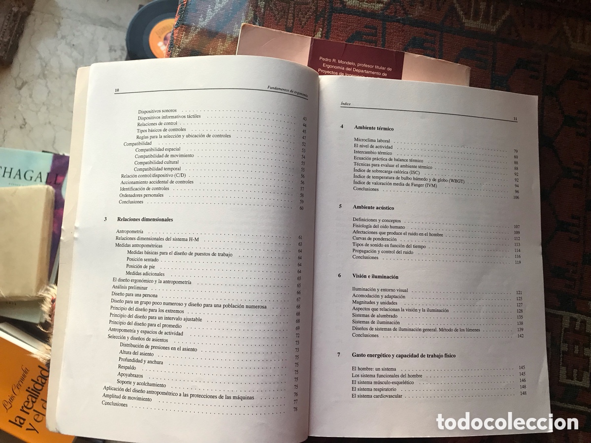 Libros de segunda mano de ciencias: Ergonom&iacute;a. 1. Fundamentos. 2. Confort y estr&eacute;s t&eacute;rmico. - Foto 6