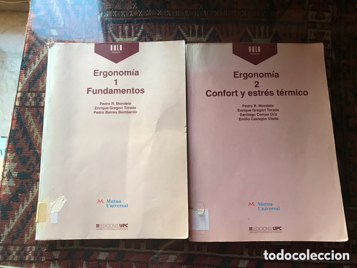 Libros de segunda mano de ciencias: Ergonom&iacute;a. 1. Fundamentos. 2. Confort y estr&eacute;s t&eacute;rmico. - Foto 1