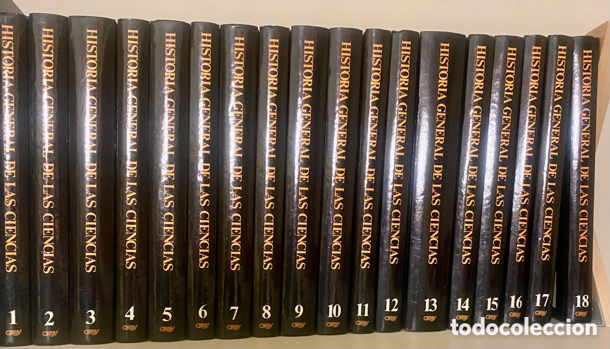 Libros de segunda mano de ciencias: Historia general de las ciencias 18 libros coleccion completa de Orbis - Foto 1