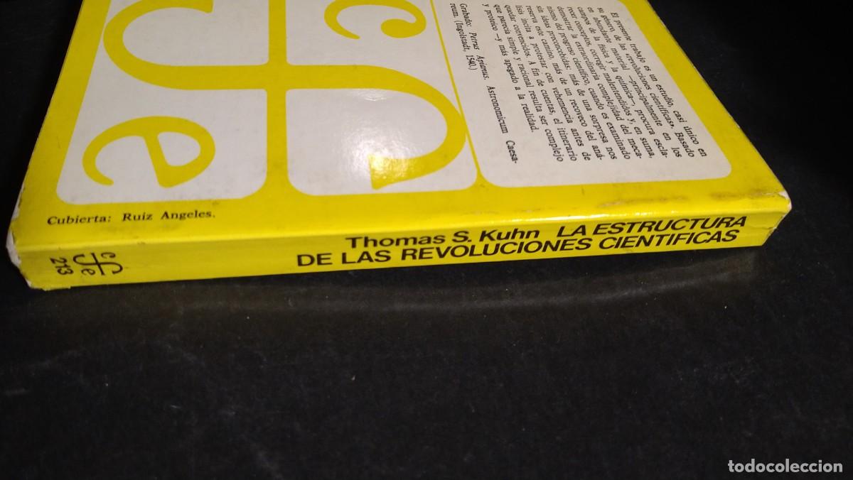 Libros de segunda mano de ciencias: LA ESTRUCTURA DE LAS REVOLUCIONES CIENTIFICAS - THOMAS S. KUHN - Foto 3