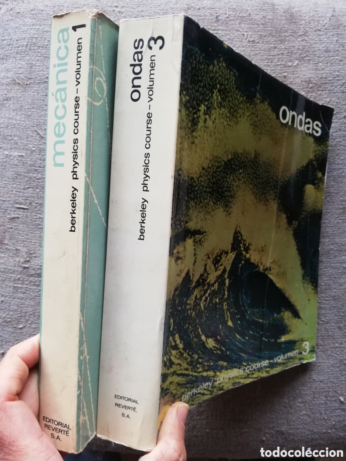 Libros de segunda mano de ciencias: Berkeley physics course. Volumen 1 Mec&aacute;nica y 3 Ondas. Editorial Revert&eacute; - Foto 2